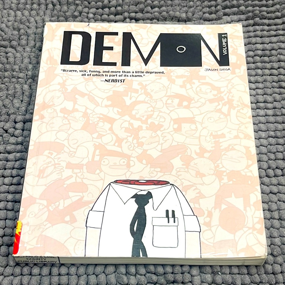 Demon graphic novel volume 1 paperback book